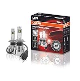 OSRAM NIGHT BREAKER H7-LED; bis zu 220 % mehr Helligkeit, erstes legales LED H7 Abblendlicht mit Straßenzulassung