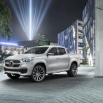 Mercedes Pickup Concept X-CLASS stylish explorer in der Frontansicht