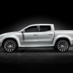 Mercedes Pickup Concept X-CLASS stylish explorer in der Seiteansicht