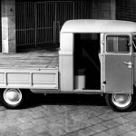 VW T1 Pick-up Doppelkabine in der Seitenansicht