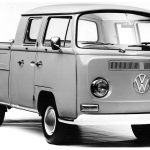 VW T2 Pick-up Doppelkabine - Frontansicht
