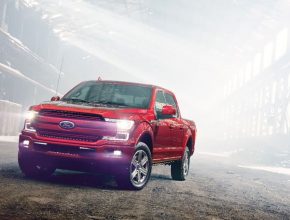 Ford F-150 Modell 2018 in rot