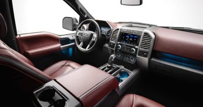 Innenraum des Ford F-150 Modell 2018 