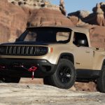 Jeep Comanche Concept in der Frontansicht
