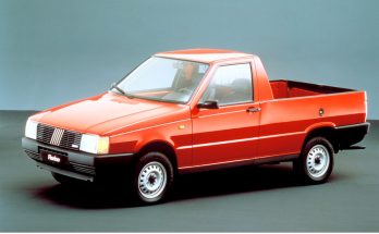Fiat Fiorini Pickup von 1988 bis 1991 in rot