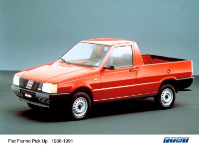 Fiat Fiorini Pickup von 1988 bis 1991 in rot