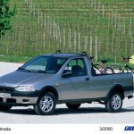 Fiat Strada - Modell 2000 - Silbermetallic