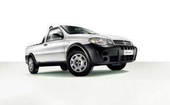 Fiat Strada in der Frontansicht - 2003-2006