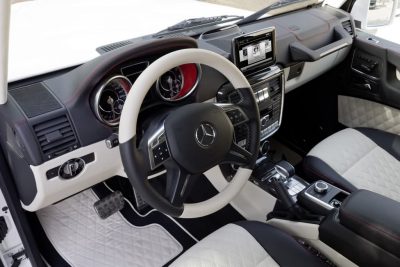 das Cockpit vom Mercedes G63 AMG 6x6