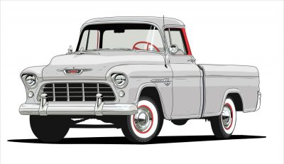 Chevrolet Cameo Carrier - 1955