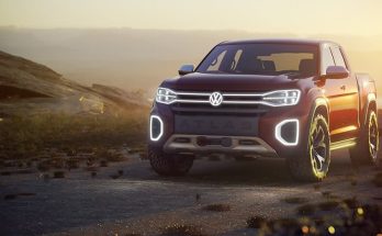 VW Pickup-Studie Atlas Tanoak in der Frontansicht