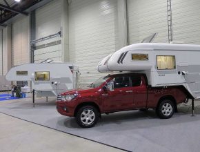 Pick-up Camper mit absetzbarer Wohnkabine