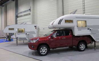 Pick-up Camper mit absetzbarer Wohnkabine