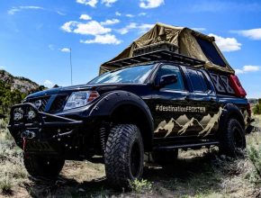 Nissan Destination Frontier als preiswerten Camping-Abenteurer