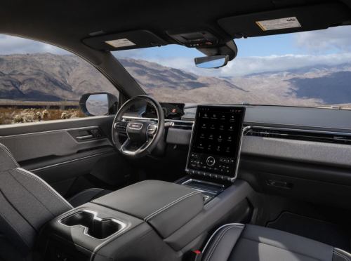 2026 GMC Sierra EV - Elevation Interieur